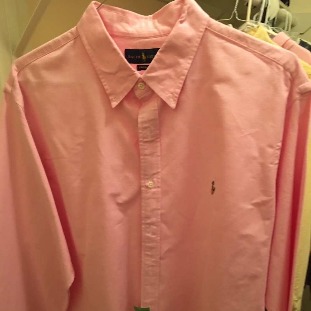 Two Polo Ralph Lauren Oxford Shirts